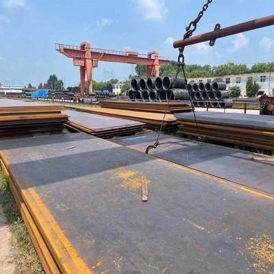 Kohlenstoffstahl-Platte der strukturelles Schiffs-Stahlplatten-A36 AH36 warm gewalzte