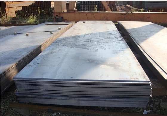 Warm gewalztes str Mitgliedstaates Steel Plate ASTM A36 Q345 für Brige-Technik