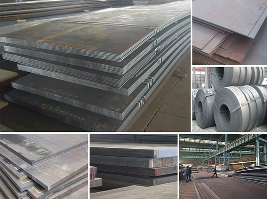Warm gewalztes str Mitgliedstaates Steel Plate ASTM A36 Q345 für Brige-Technik