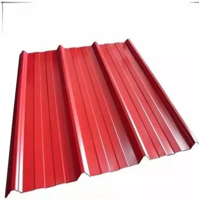 PGI runzelte Metalldachplatten, die Farbe galvanisiert für Gebäude beschichtete