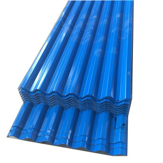 Vorgestrichene Flussstahl-Metalldachziegel walzten Zink-Eisen-Blatt kalt