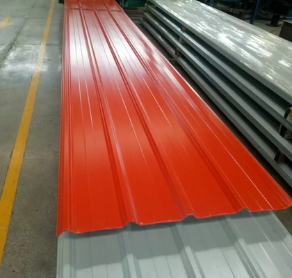 Vorgestrichener GI/PPGI/PPGL gewölbtes DeckungStahlblech starke 3mm