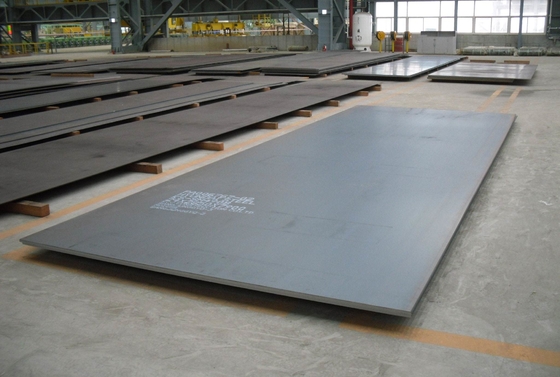 Warm gewalzte schwarze Kohlenstoffstahl-Platte ASTM A36 ST37 S45C ST52
