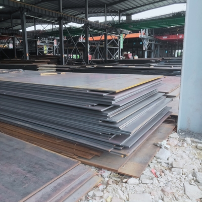 Warm gewalzte schwarze Kohlenstoffstahl-Platte ASTM A36 ST37 S45C ST52