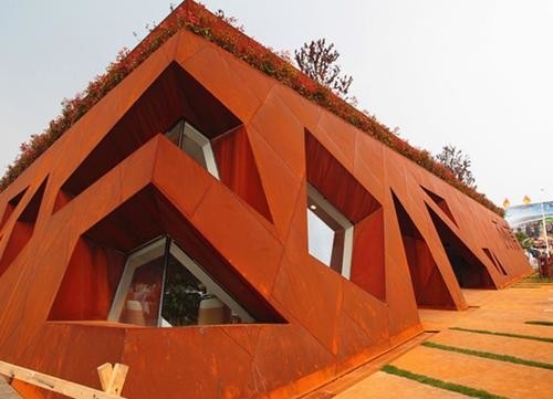 Großes kundengebundenes Wetterbeständigkeits-Platten-Stahlblech JIS G3125 SPA-H Corten A auf Lager