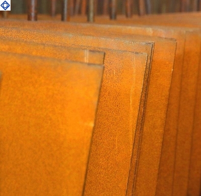 Korrosionsbeständiges kundengebundene Größe Corten Stahlblech für Landschaft