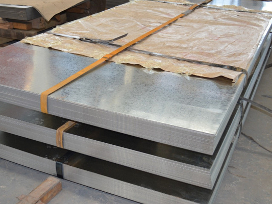 JIS ASTM DX51D galvanisierte Stahlblech 0.8mm für Deckungs-Industrie