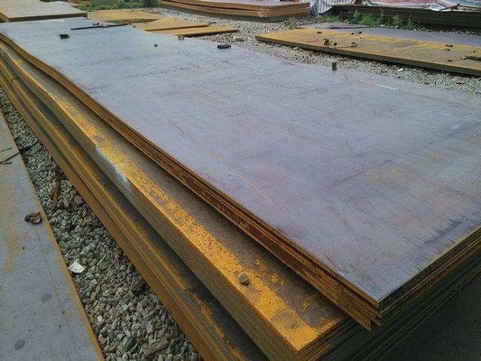 Nicht rostender Stahl Corten bedeckt Stahlplatte der LandschaftNM500 wear Plate550