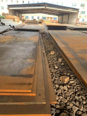 Warm gewalzte mittlere Stärke verwitterte Stahlplatten-startende Oberfläche