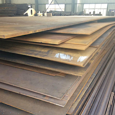 Warm gewalzte mittlere Stärke verwitterte Stahlplatten-startende Oberfläche
