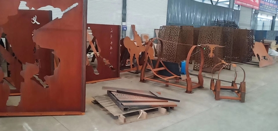 SPA-H beständige Corten Blechtafeln im Freien mit Rusty Finish