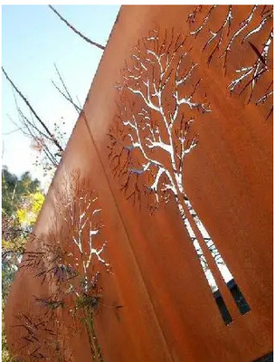 Rost-Behandlung Corten-Stahl-Platten-warm gewalztes Wetter Resisitance