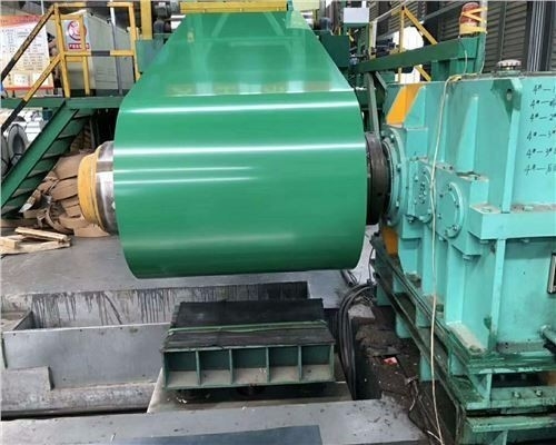 Heiße eingetauchte galvanisierte PPGI-Stahlspule 600mm-1200mm mit organischer Schicht