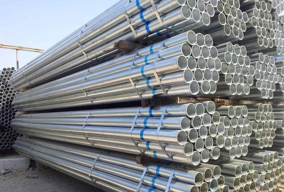 Geschweißter galvanisierter Röhrenstandard des Stahl-ASTM GB BS für Struktur-Rohr