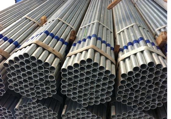 Geschweißter galvanisierter Röhrenstandard des Stahl-ASTM GB BS für Struktur-Rohr