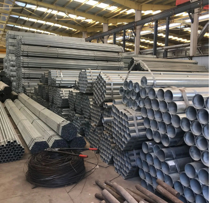 ASTM-GI Stahl-Material BS ringsum galvanisiertes Stahlrohr für Gebäude