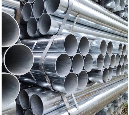 GI Q235 Q235 Q345 Stahlmaterial schweißte vor galvanisiertes Stahlrohr