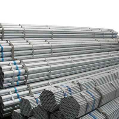 GI Q195/Q235/Q345 galvanisierte Stahlheißes Bad rohr-ERW Stahlrohr