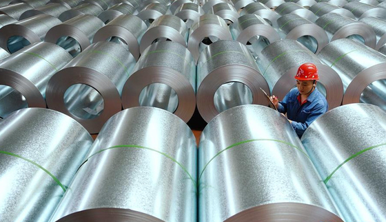 Astm A755m strich GI materielle Stahlspule für die Überdachung des Blattes vor
