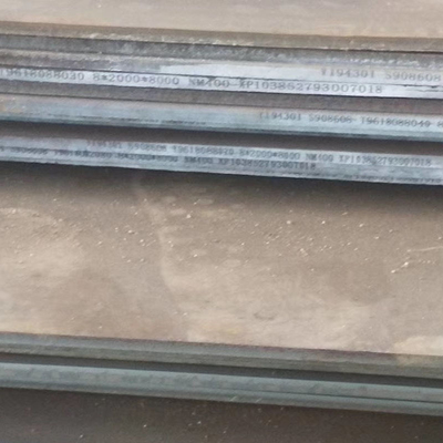 Warmgewalzte NM450 Verschleißstahlplatte 6 mm 8 mm 10 mm Dicke Hohe Härte