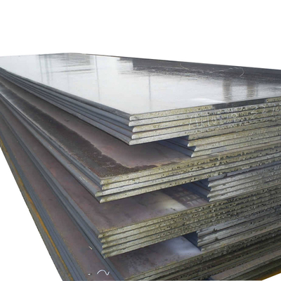 Warmgewalzte Verschleißplatte aus legiertem Stahl ST52 S355 20 mm dicke Struktur