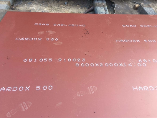 Haltbare Stahlplatten-hochfeste Legierung 0.3m NM450 NM550